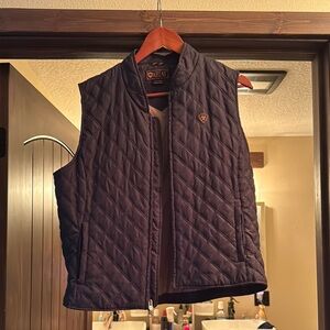 Ariat Women’s Quilted Vest - Black